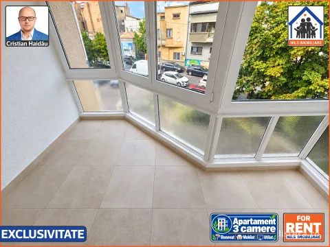 Apartament 3 camere, 2 bai, 3 balcoane | Renovat | Mobilat | Utilat